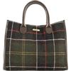 Barbour Borse barrhill tartan ol91 classic tartan, verde, taglia unica, Casual