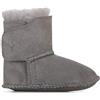 EMU Baby Bootie Stivali Chiuso Piatto da Bambino Grigio - M 6-12 MO