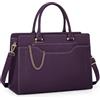 RAINSMORE Borsa Donna Università Grande per Lavoro - Tote Bag in Pelle PU, Tracolla Firmata, a Spalla