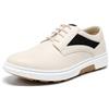 Allthemen Sneakers Uomo Casual Leggere Scarpe di Pelle Lace-Up Basse Business Shoes Oxford per L'Ufficio
