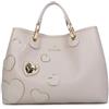 Braccialini Borsa a Mano Donna Beth Patch firmata Similpelle con Pochette