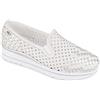 Valleverde 36392 Mocassino Slip on Sneakers Donna Intreccio Oro
