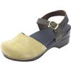 Sanita 476248 Sand Sandali Modello Zoccolo per Donna in Nabuk e Pelle (Taglia 38)