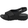 Enval Soft D.Charlotte ENV, Sandali con Zeppa Donna, Nero, 38 EU