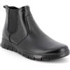 ENVAL SOFT Stivaletti beatles da uomo in pelle nero EU 43 (nero, 43, Sistema Taglie Calzature EU, Adulto, Uomo, Numero, Media, 43)