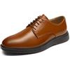 Bruno Marc Scarpe Uomo Eleganti Stringate Derby Uomo Basse Oxford Scarpe Sportive Oxford retrò da Uomo,Size 41.5,Marrone,SBOX2402M