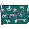 Saint Barth Mc2 Donna Pochette ALIN001 Gomma Verde Scuro Taglia Unica