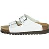 GRÜNLAND il benessere è naturale Grunland Hola CB2445 Nero Ciabatte Donna BIRK Anatomiche Fibbie re-Soft