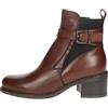 Valleverde Tronchetto Donna 49240 in Pelle Marrone Modello Casual. Una Calzatura Comoda Adatta per Tutte Le Occasioni. Autunno-Inverno 2022. EU 36