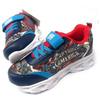 Coriex Scarpe Ginnastica Sneakers per Bambini Spider-Man Luci LED, Suola Luminosa, Luce Rossa,Varie Taglie