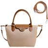 Long Keeper Borsa a Spalla Donna Tote Bag Piccola Nylon Borsa a Mano Tracolla Viaggio Moda Borsetta Morbida Tracolla Porta Cellulare per Donna Adolescente (Marrone)