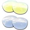 SOODASE per Oakley Latch Occhiali da sole 2 coppie Lenti di ricambio polarizzate