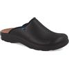Fly Flot | Classic Man, Pantofole Uomo, Ciabatta con Tomaia Stretch Adattiva in Microfibra Elasticizzata, Sottopiede imbottito in Pelle Antishock, Nero, 39