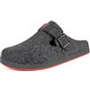 Gaatpot Unisex Pantofole Invernali,Zoccoli in Feltro,Grigio,45 EU
