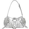 Aulenge Borsa a Mano Y2K Borsa a Spalla Donna Vintage | Materiale PU, con Borchie, Stile Punk, Borsa a Tracolla per Festa, Lavoro, Quotidiano