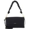Coccinelle Pelle borsa a tracolla Boheme Grana Double Shoulder Bag Noir/Cognac nero