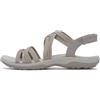 Skechers Reggae Slim - Summer Getaway Poliestere Donna Taupe Sandali, Tortora, 40 EU