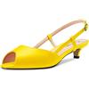 Castamere Donna Basso Gattini Tacco Heel Aperte sulla Punta Slip-on Slingback Sandali Casual Dress 3 CM Heels