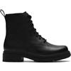Clarks Orinoco3 Style Womens Black Leather, 5.5