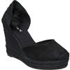 Skydiva Espadrillas con zeppa Aesthetic +++ per donna - Spartigas con nastri - Espadrilles con zeppa alta e confortevole - con piattaforma - Stilose e versatili - Moda, Nero , 37 EU