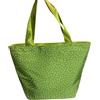 NAJ-OLEARI Borsa da Mare a Mano in Tessuto, Verde, 44x29x25 cm