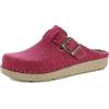 inblu Pantofole Donna ED27 Ecofriends con Pratica Fibbia, | Pantofole invernali donna con plantare in tessuto imbottito