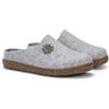 LE TIROLESI - Pantofola Merano in lana rigenerata, invernale e resistente - sottopiede estraibile - suola gomma antiscivolo - Made in Italy