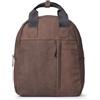 KCB Piccolo zaino verticale, 100% vegano, marrone, S