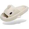 INMINPIN Ciabatte Squalo Estive Donna Uomo Pantofole da Bagno Comode Ciabatta da Doccia Antiscivolo Sandali da Spiaggia e Piscina a Punta Aperta Shark Slides Slippers