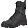 GUESS Women's Gworana Combat Boot, Nero, 38 EU
