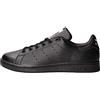adidas Stan Smith J, Scarpe da ginnastica basse Unisex - Adulto, Black Black Running White M20604, 36 2/3 EU
