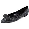 Castamere Donna Piatto Tacco Bow-Knot Antiscivolo Ballerine Punta Appuntito Basse Scarpe
