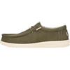 HEYDUDE Hey Dude Wally Classic - Scarpe Uomo Slip-On - Mocassini, Olive, 45