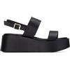 REFRESH - Sandali Donna Nero - Scarpe comode e versatili - Moda casual - Modello 17512003 (Misurare 38)
