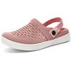 HKR Zoccoli Sanitari Sabot Donna Scarpe Ortopediche Ciabatte Chiuse Donna Comode Pantofole Giardinaggio Roas EU 38