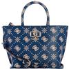 GUESS borsetta borsa a tracolla Emelie Logo Mini Tote Navy Logo blu scuro