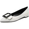 Castamere Scarpe Basse Ballerine Donna Punta Chiusa Antiscivolo Tacco a Blocco Pumps