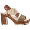 REFRESH - Sandali Donna Ghiaccio - Scarpe comode e versatili - Moda casual - Modello 17284302 (Misurare 36)
