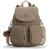 Kipling FIREFLY UP Zaino piccolo (trasformabile in borsa a tracolla), True Beige (Marrone)