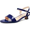 Saekcted Donna Gattini Basso Tacco Heel Aperte sulla Punta Cinturino alla Caviglia Sandali Slingback Fibbia Dress Scarpe Casual Feste 3 CM Heels