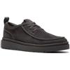 Clarks Polden Moc Mens Dark Grey Sde, 6