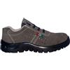 Lewer SCARPA CLASSIC SCAMOSCIATA FORATA GRIGIA ART.3101 TG.41
