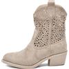 IF Fashion Scarpe da Donna Stivali Stivaletti Camperos Traforati G678 beige N.39