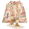 LONGING TO BUY Potli da donna con ricamo Zari dorato, borsa Polti per matrimonio e sera Potli Clutch per abbigliamento etnico