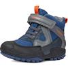 Geox J New Savage Boy B A, Scarpe a Collo Alto Bambini e ragazzi, Blue Dk Grey, 30 EU