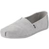 TOMS Alpargata, Mocassino Basso Donna, Ultimate Gray Distressed Twill, 35.5 EU
