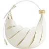 JW PEI Jana Borsa a Spalla con Decorazioni a Rete da Donna - Bianco