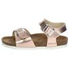 GRÜNLAND il benessere è naturale GRUNLAND SANDALO BAMB. S. COLOR ARGENTO-MULTI, SIZE 26 EU ARGENTO-MULTI 26