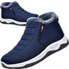 Aocase Scarpe Ortopediche Donna Lana Caldo Inverno Scarpe Comode Anziani Scarpe Ortopediche Donna Pantofole Leggere con Strappo Scarpe diabetiche Scarpe da Passeggio,Blu,41/255mm