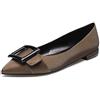 Castamere Scarpe Basse Ballerine Donna Punta Chiusa Antiscivolo Tacco a Blocco Pumps